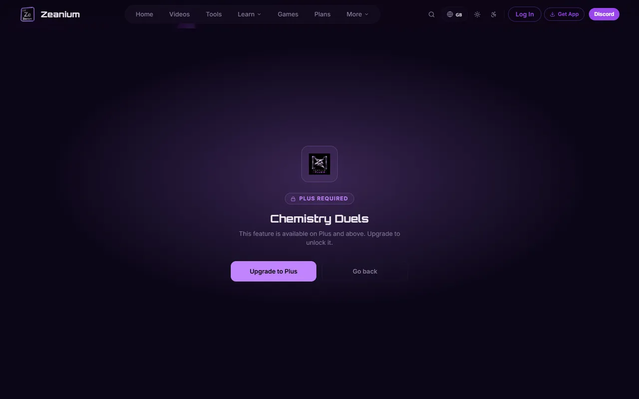 Feature reserved for Plus members on Zeanium